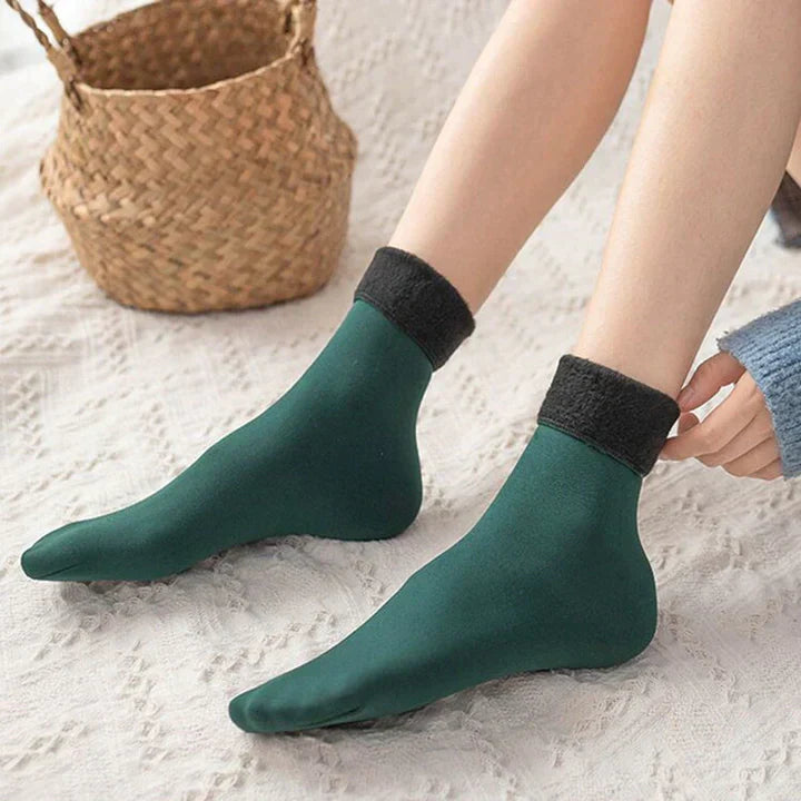 WarmSocks™ - גרבי חורף מבד קטיפה